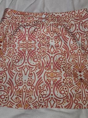 adidas Pink and Orange Patterned Women’s Skirt